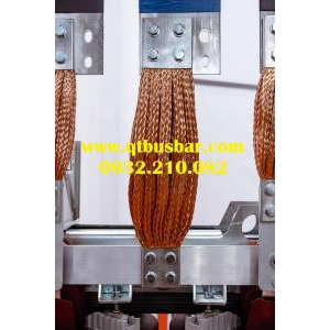 Flexible Busbar, Flexible Braided Copper Connectors, Bonding jumper, Flat Tinned Braid